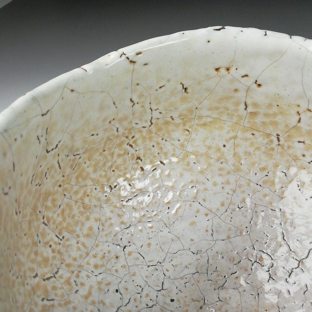 Ｔ４７２　茶碗　『萩焼』『北浜山　渋谷泥詩』　共箱　抹茶碗　茶道具