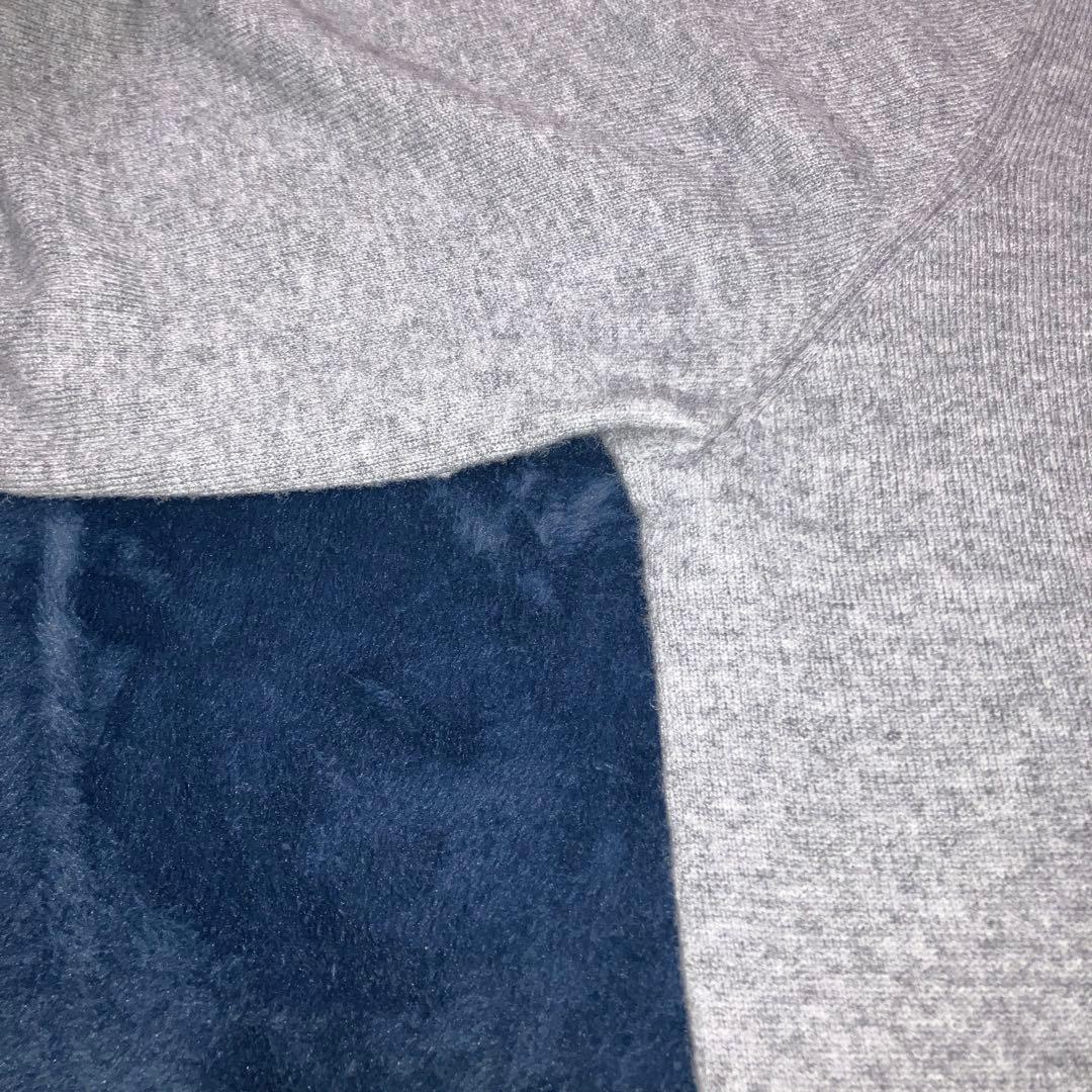 パーリーゲイツ カシミヤ クルーネックニットセーター カシミヤ100 6 グレー