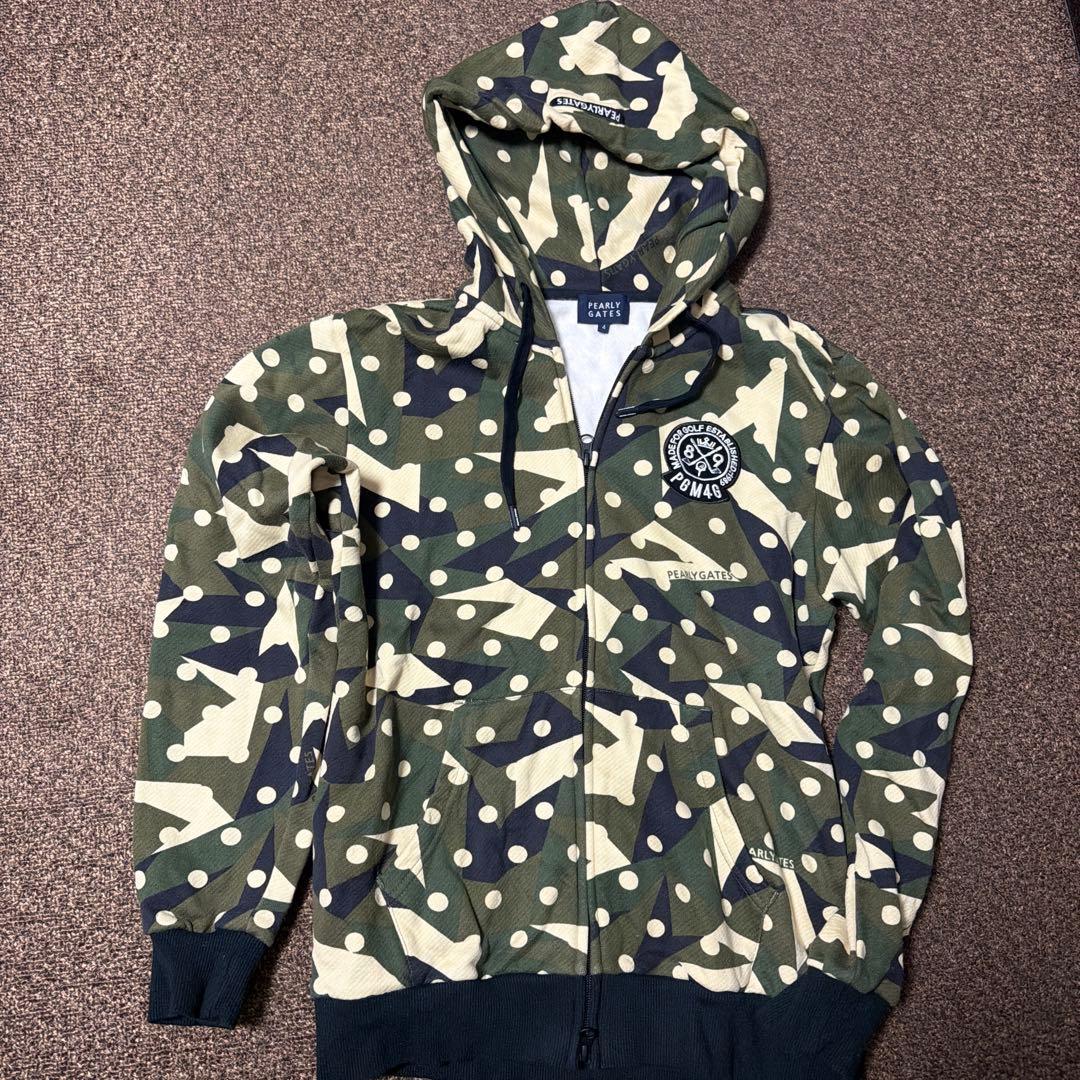 PEARLY GATES 迷彩柄上下セット サイズ4
