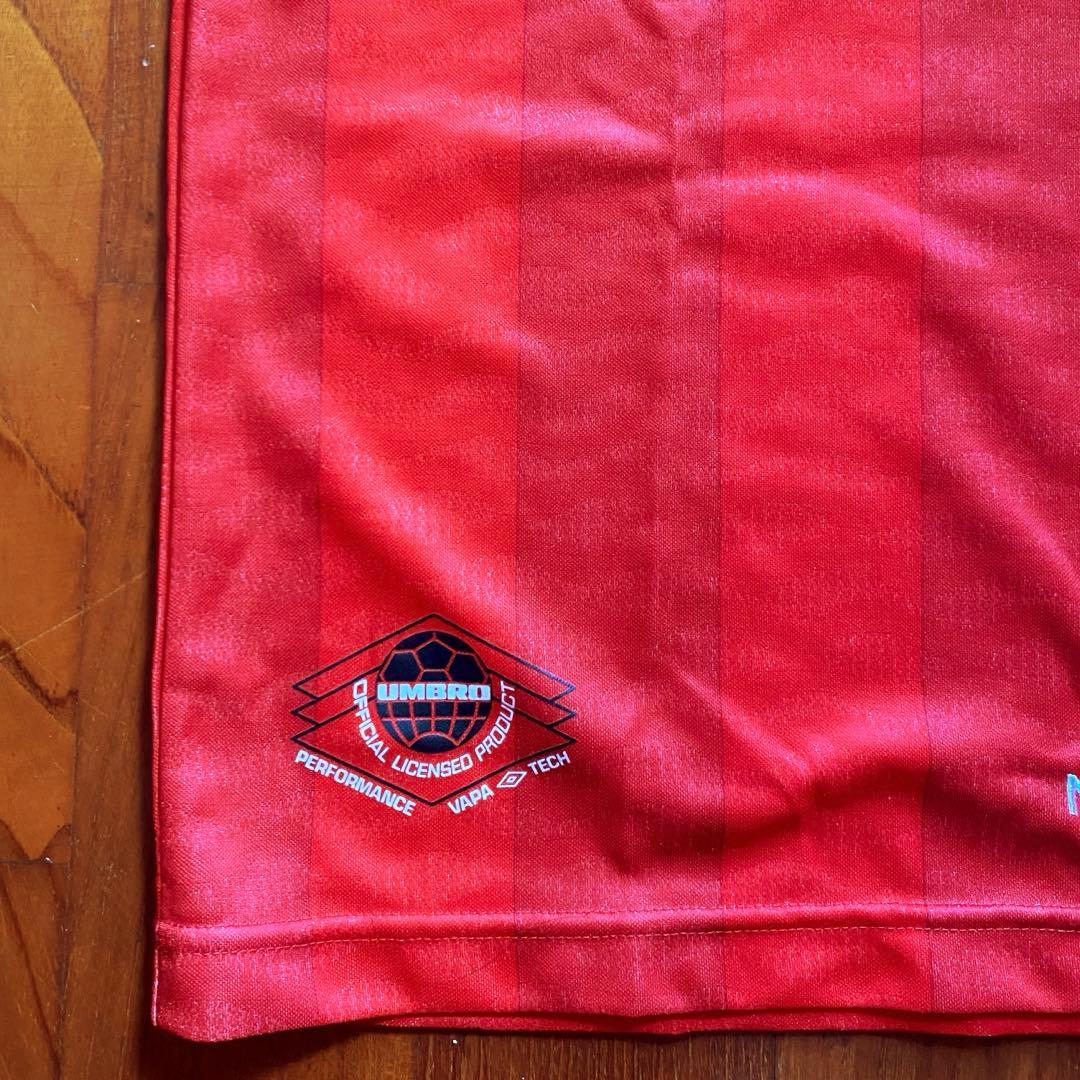 希少 名古屋グランパス 1997年上下ユニフォームセット umbro