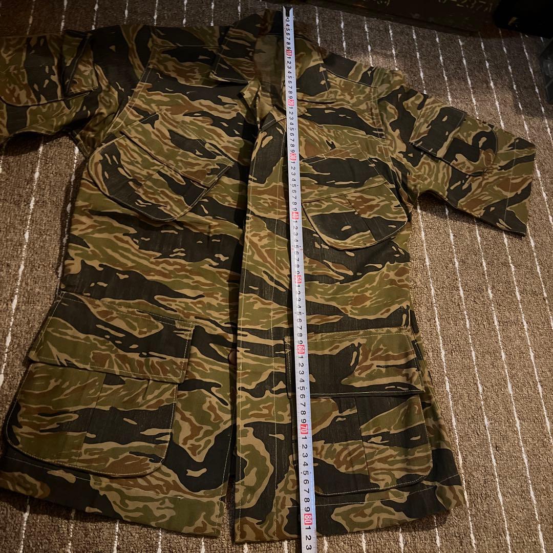 60年代　ベトナム戦　タイガーストライプ　タイガーカモ　改造ジャンルファティーグ