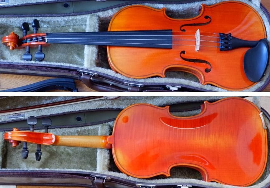 メンテ済　スズキバイオリン　No520 4/4　1992年　豪華セット