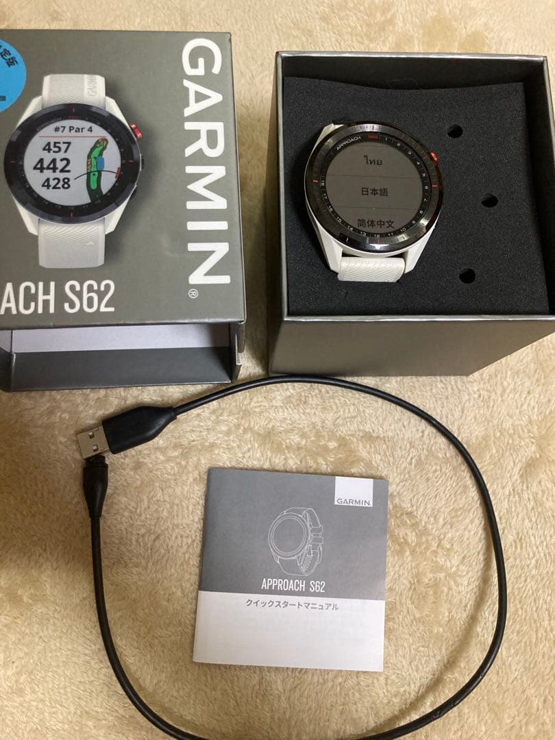 ガーミン S62 アプローチ　ゴルフ　garmin 美品