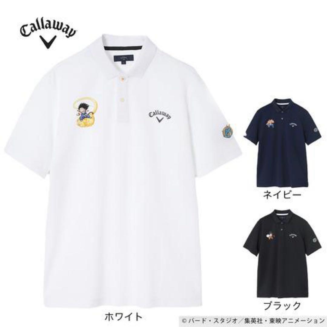 Callaway ドラゴンボール/キャラクタープリントポロシャツ　3Lサイズ