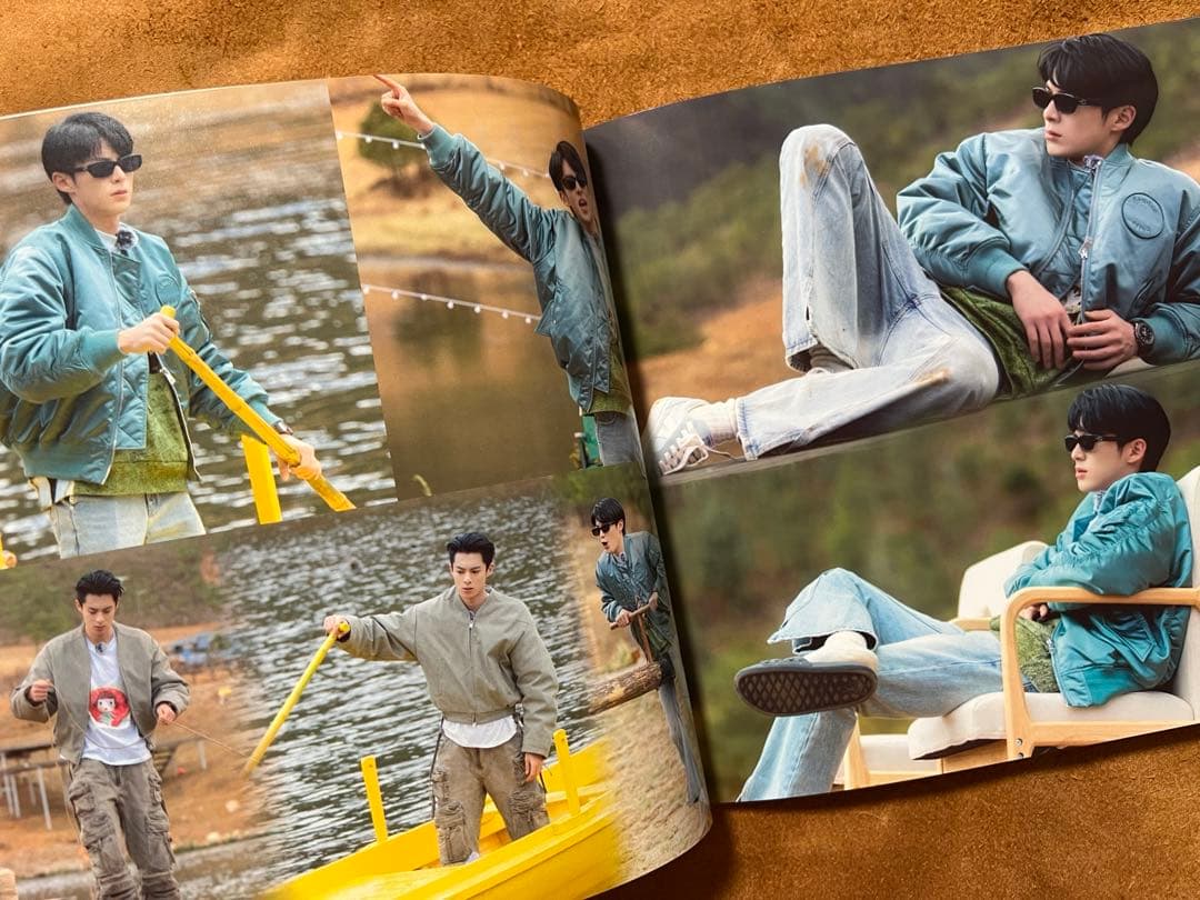 蒼蘭訣 王鶴棣　110枚写真入り個人写真集ワンホーディー写真集34p2023-1