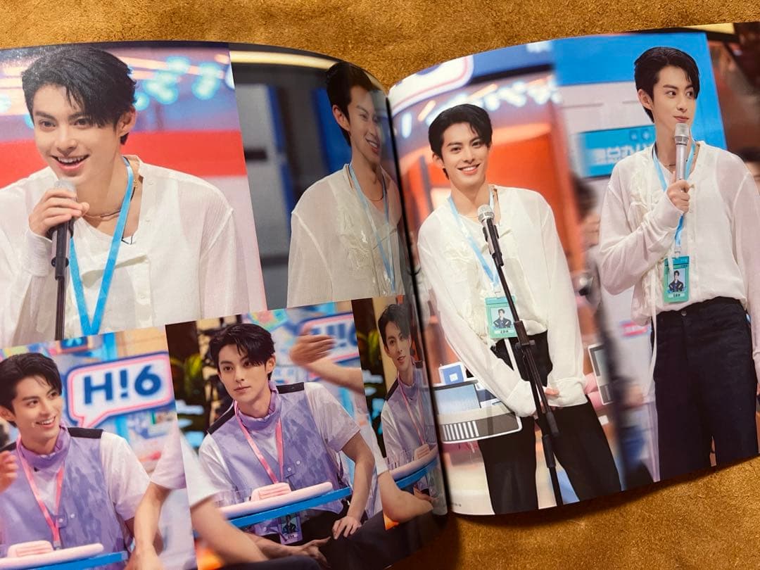 蒼蘭訣 王鶴棣　110枚写真入り個人写真集ワンホーディー写真集34p2023-1