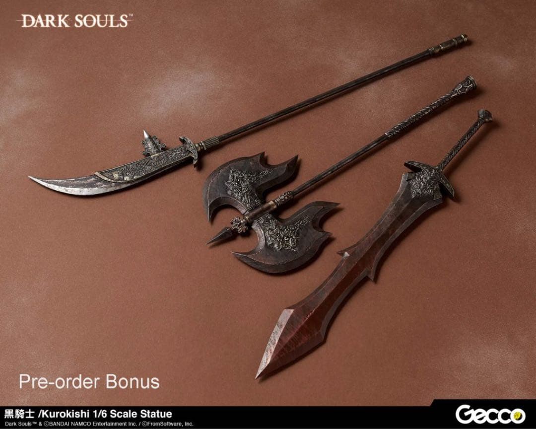 Gecco黒騎士 1/6 ダークソウル