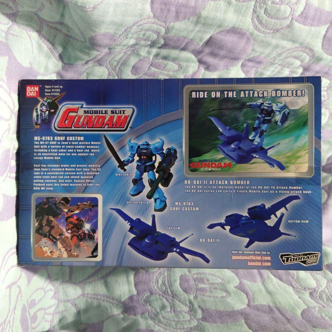 海外版 モビルスーツインアクション　グフカスタム＆ドダイII　バンダイ MIA