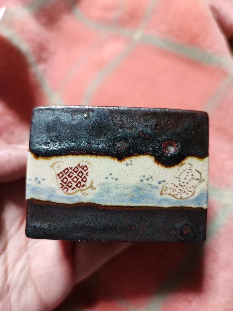 仁清の紙書いた小さいな香炉