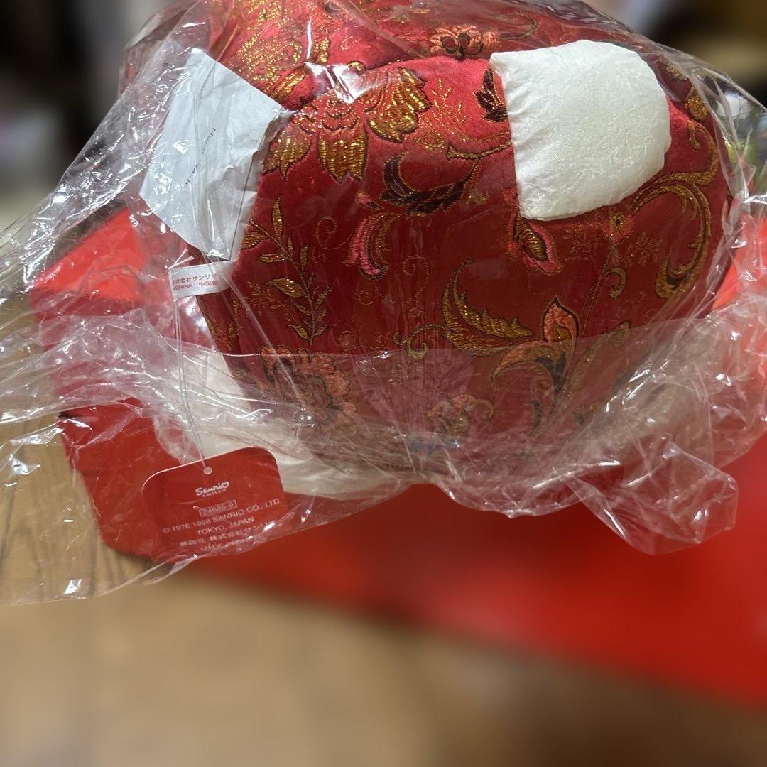 希少　キティ　1998年　クッション　限定誌上通販限定　チャイナドレス　箱タグ有