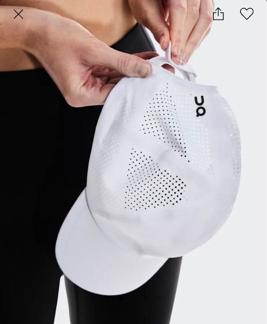 【新品】on テニス 白 Court Cap イガ シフィオンテク オン