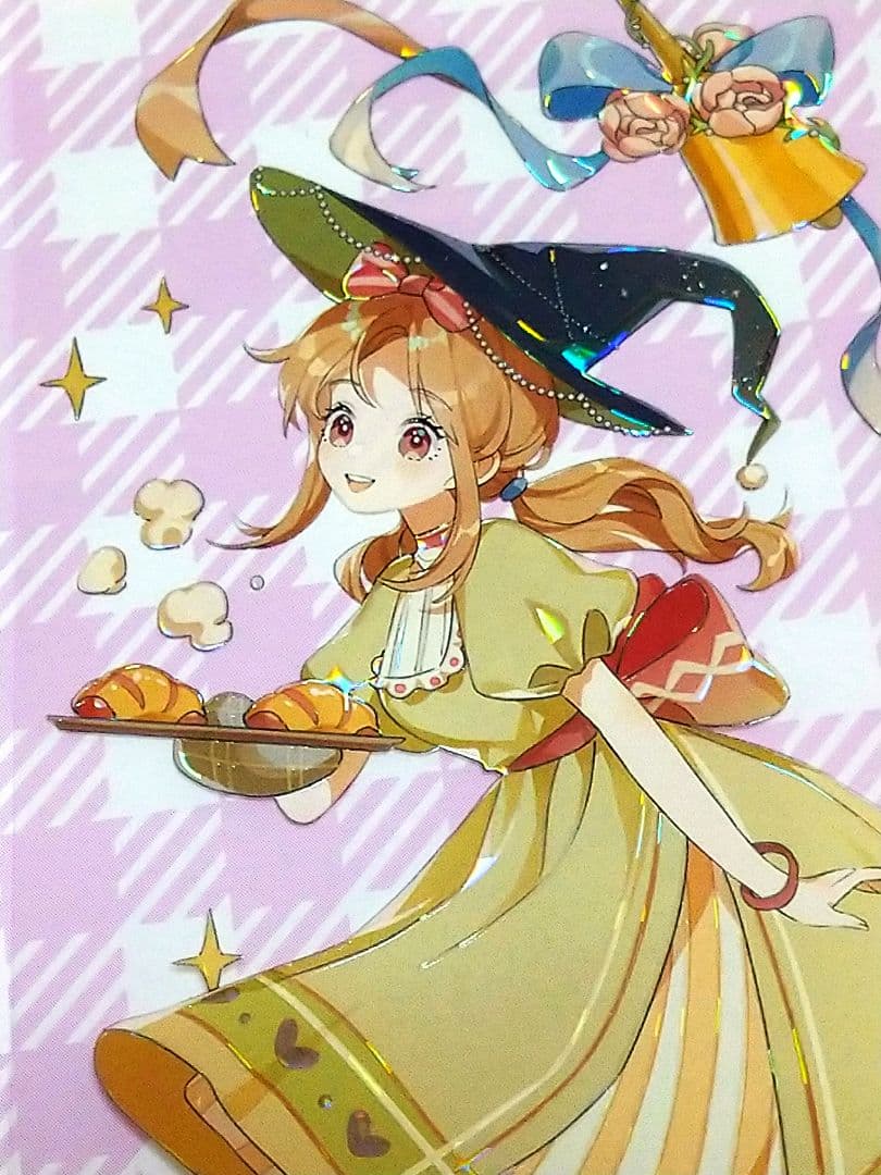 J1109＃魔法面包屋(贝壳光)Dailylife切り売り海外人物マステ女の子