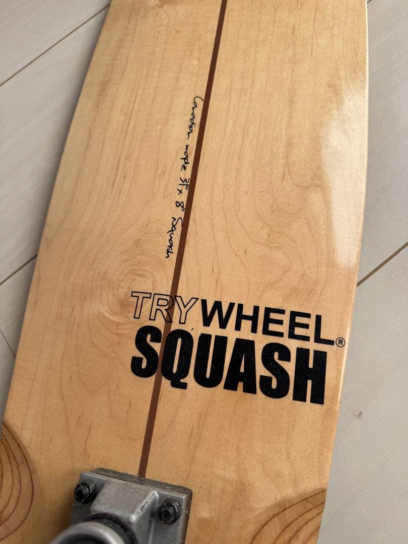 TRY WHEEL SQUASH スケートボード　31インチ