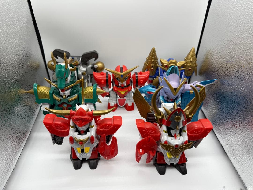 元祖SDガンダム　黄金神話　新シャッフル同盟 7体セット　激レア