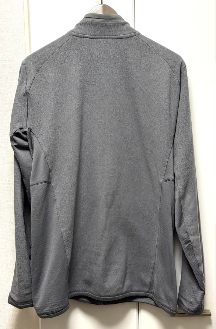 Burton ak457 マイクロフリース　フルジップジャケット　グレー L