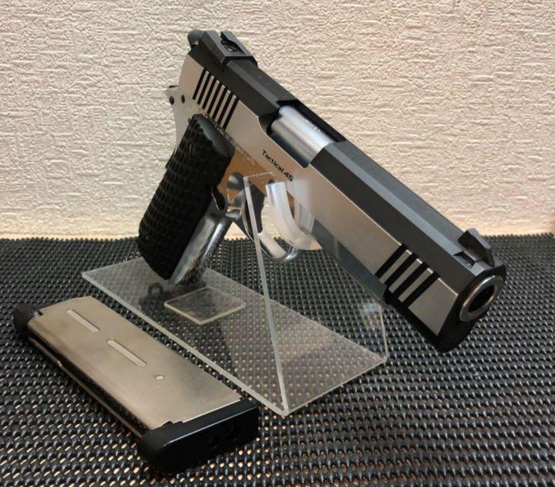 東京マルイ ガバメント ニッケルフィニッシュ