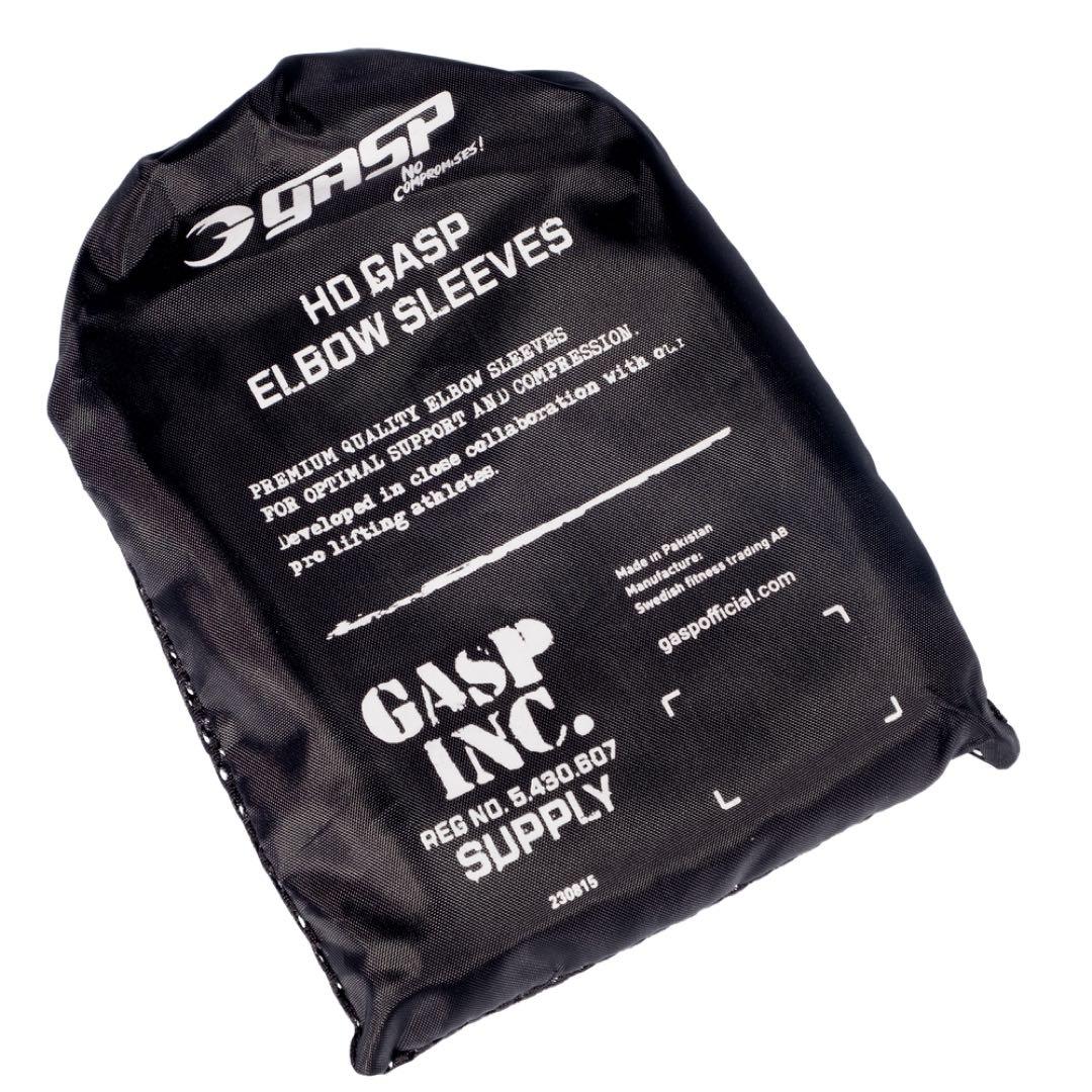 ウエイトトレーニング Gasp Elbow sleeve Black/Yellow 10.5