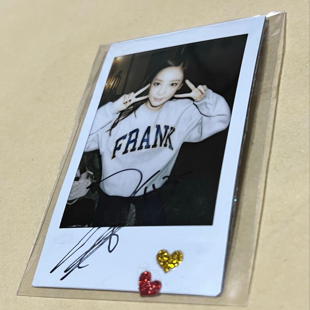 kara ハラ　サイン入りチェキ 貴重　karasia