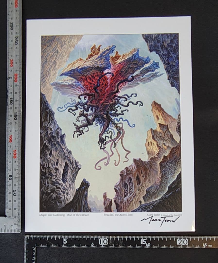 MTG アートプリント　複製原画　 引き裂かれし永劫、エムラクール