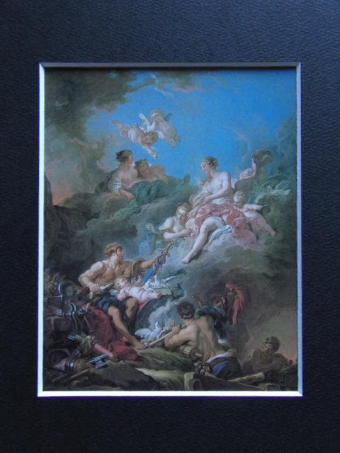 フランソワ ブーシェ、【ウルカーヌスから武器をもらうヴィーナス】