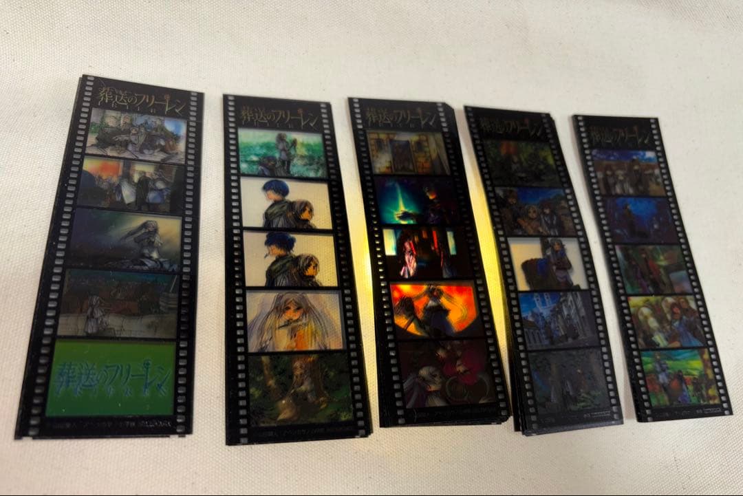 【大量53枚】葬送のフリーレン 特典 フィルム風シール 全5種 ステッカー