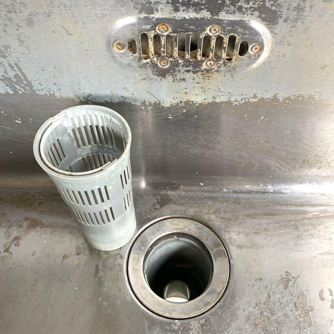 サンウェーブ 業務用ステンレス製1槽式シンク P-1S-126 水栓付き