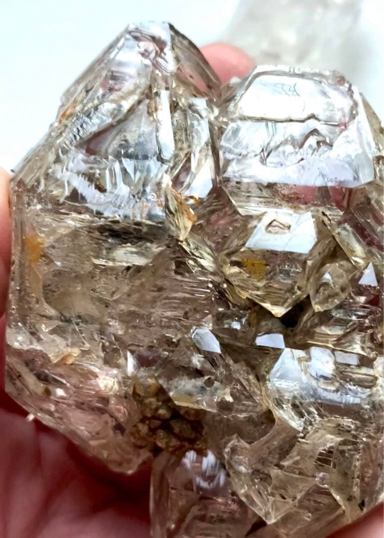 ダイヤモンド系骸骨水晶-11/タントリックツインダブルポイント