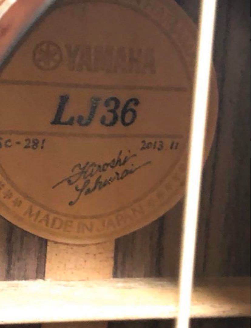 【美品】YAMAHA ヤマハ LJ36 ARE custom