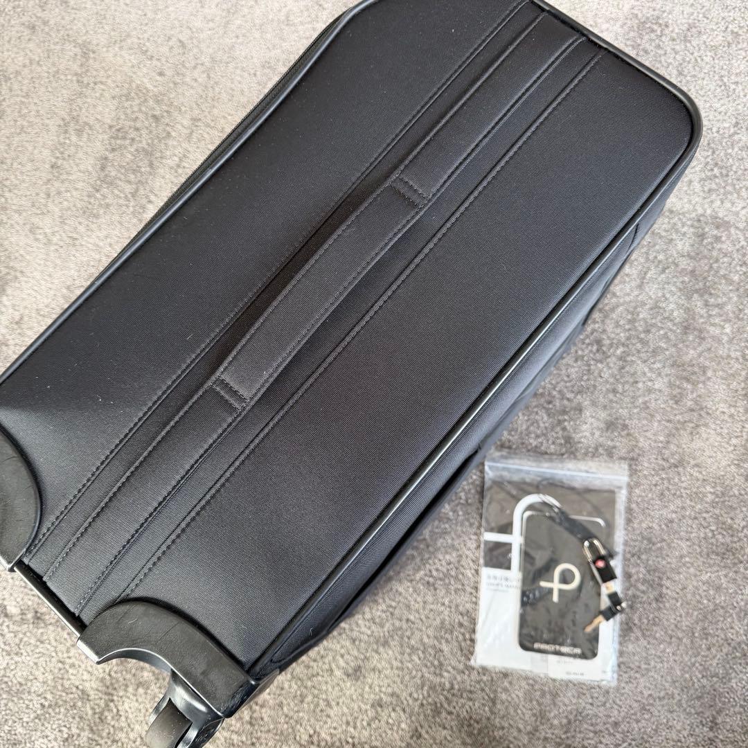 【取説付】プロテカ マックスパスソフトキャリーケース 日本製　黒40L 機内持込