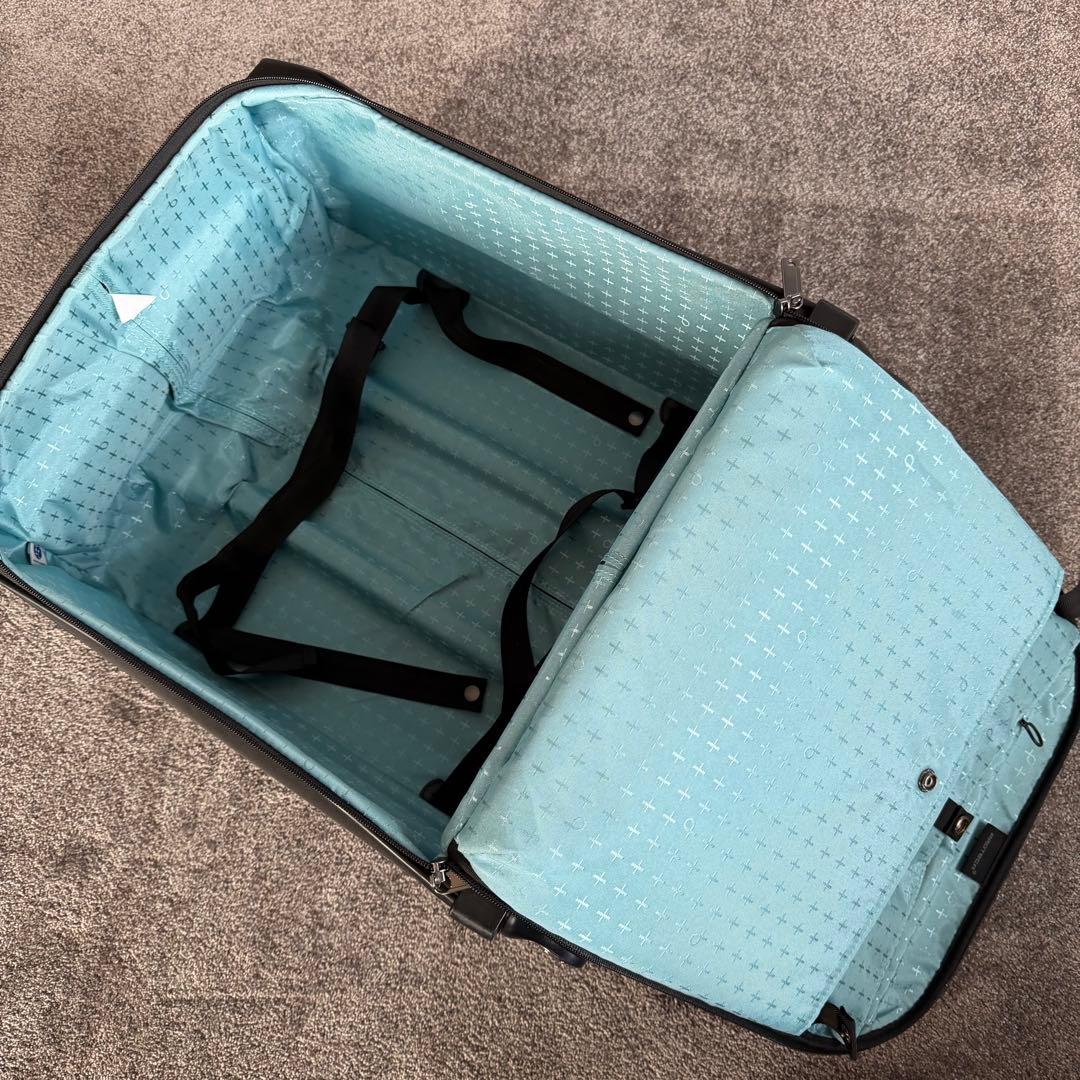 【取説付】プロテカ マックスパスソフトキャリーケース 日本製　黒40L 機内持込