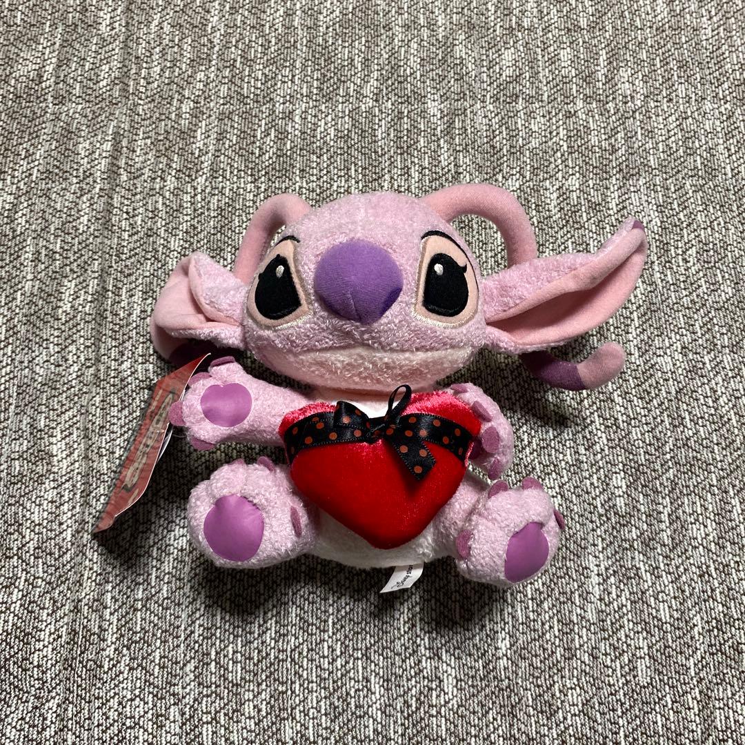 【レア】Disney スティッチ エンジェル　ディズニーストア　ぬいぐるみ
