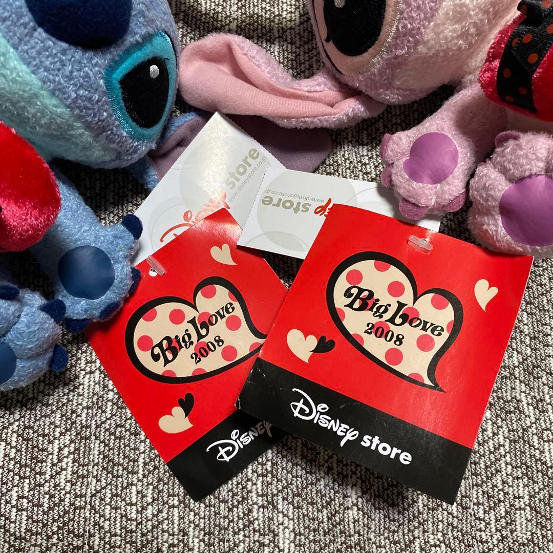 【レア】Disney スティッチ エンジェル　ディズニーストア　ぬいぐるみ