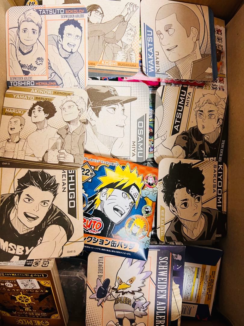 one piece ナルト 家庭教師ジャンプ　アニメキャラグッズ大量　まとめ売り