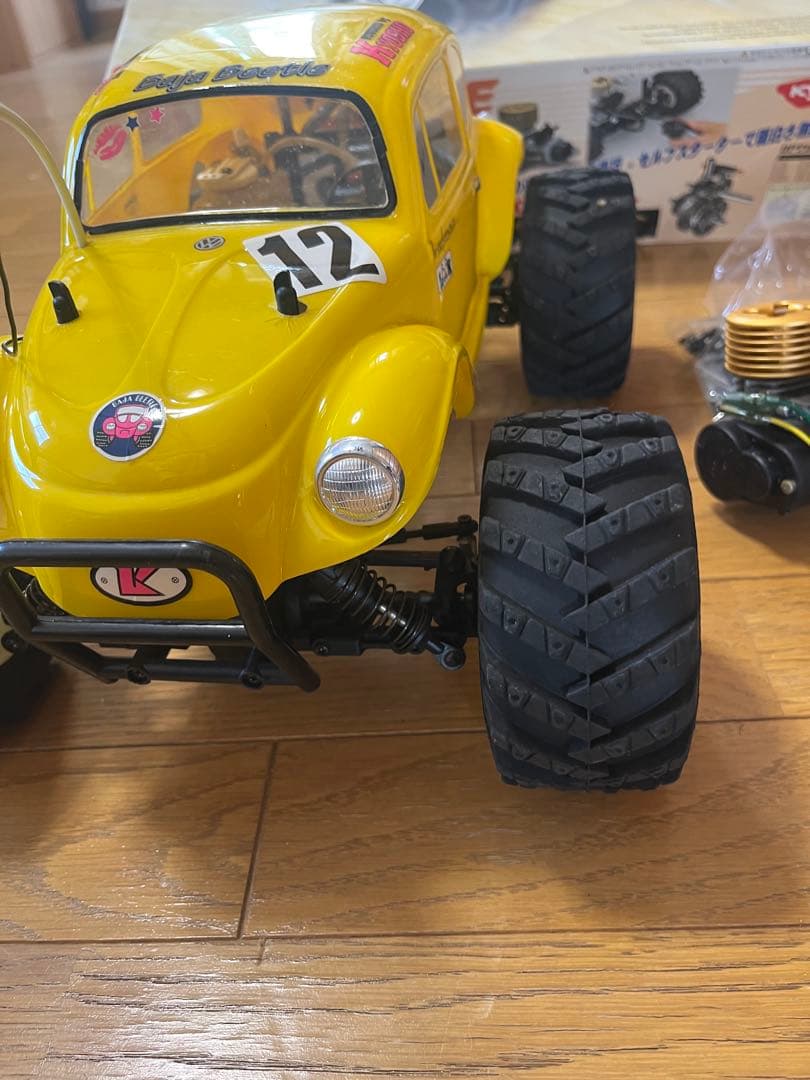 【レア】京商 BAJA BEETLE 1/10 ビートル エンジンバギー