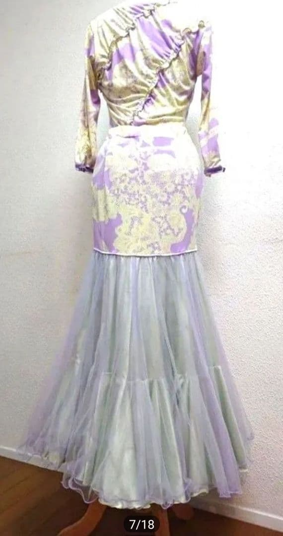 SALE☆チャコット　社交ダンス　L トップス　スカート 定価80300円