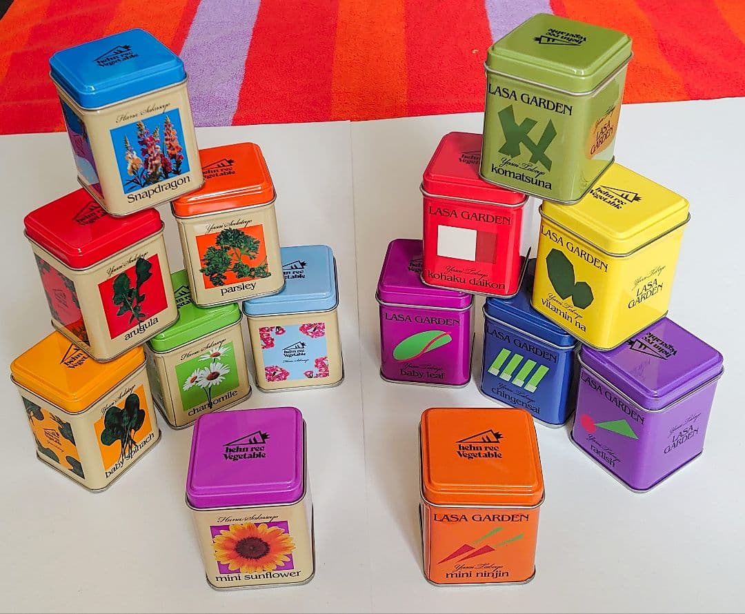★藤井風 LASAGARDEN 野菜・花【未使用缶のみ】コンプリート14缶セット
