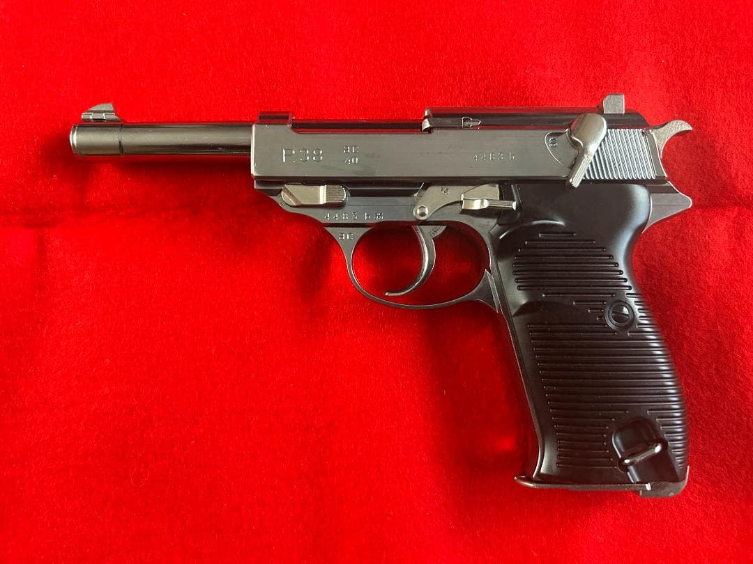 マルゼン ワルサー P38 シルバー (ac40.s) ブローバック