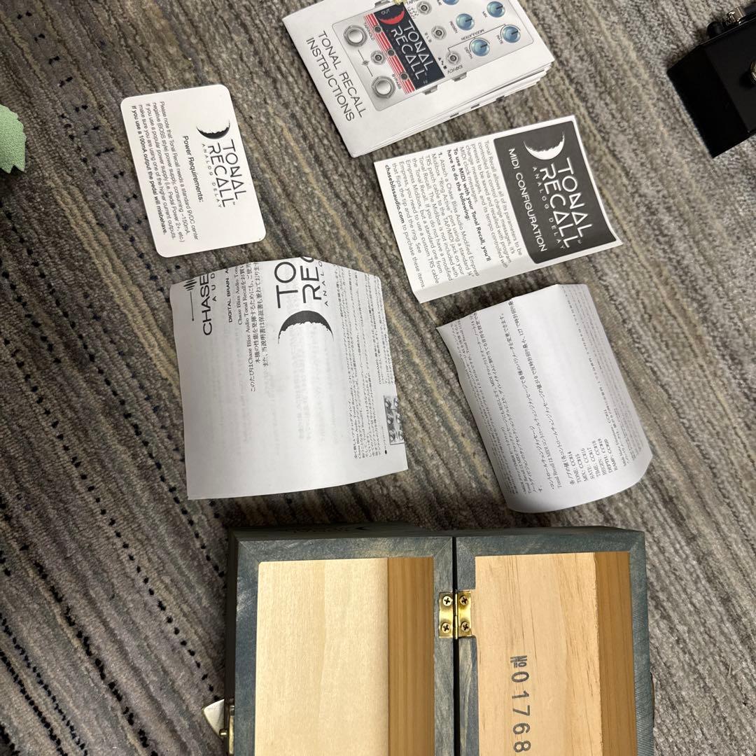 ギター CHASE BLISS Tonal Recall