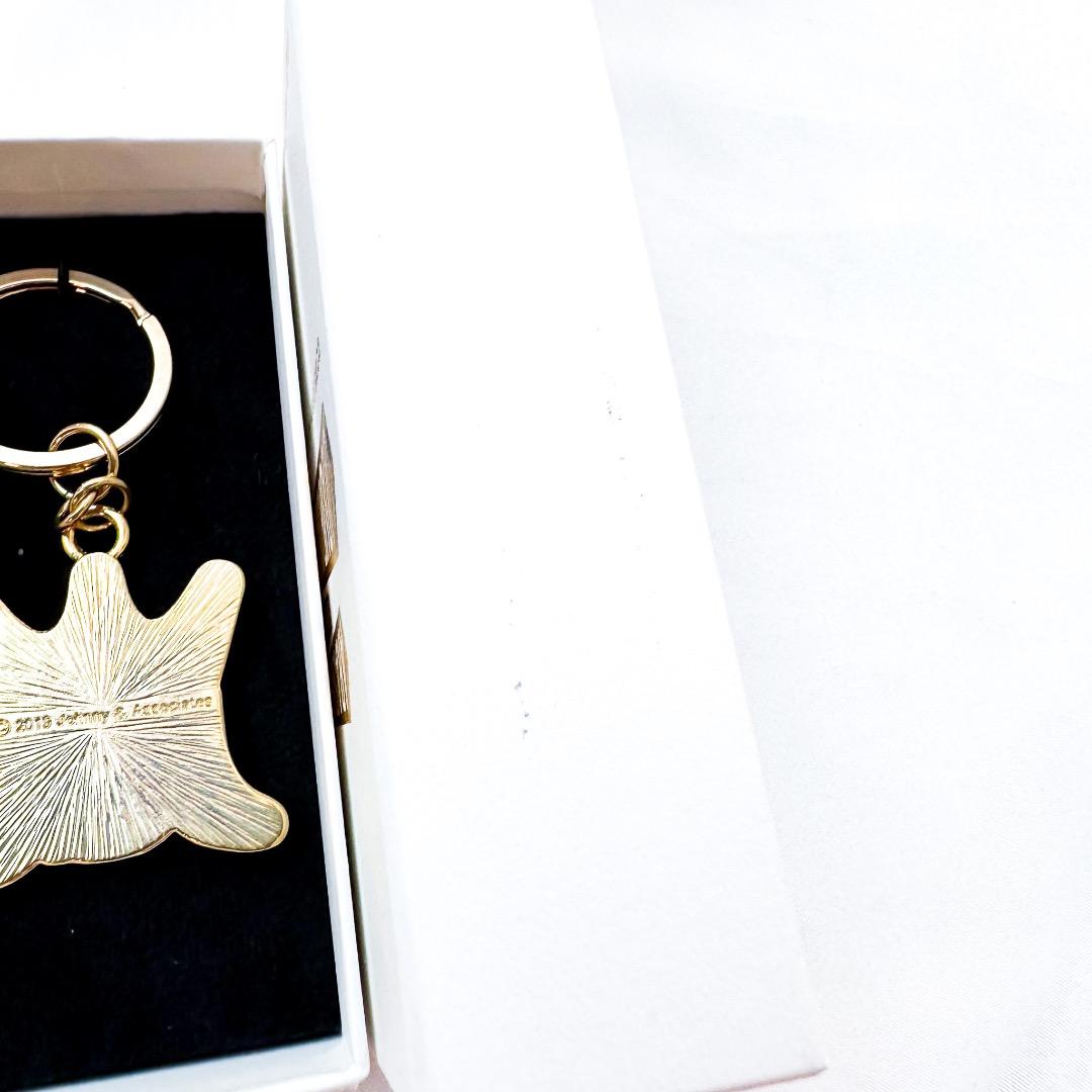 嵐 キーホルダー 嵐を旅する展覧会 スワロフスキー ゴールド&シルバー　セット