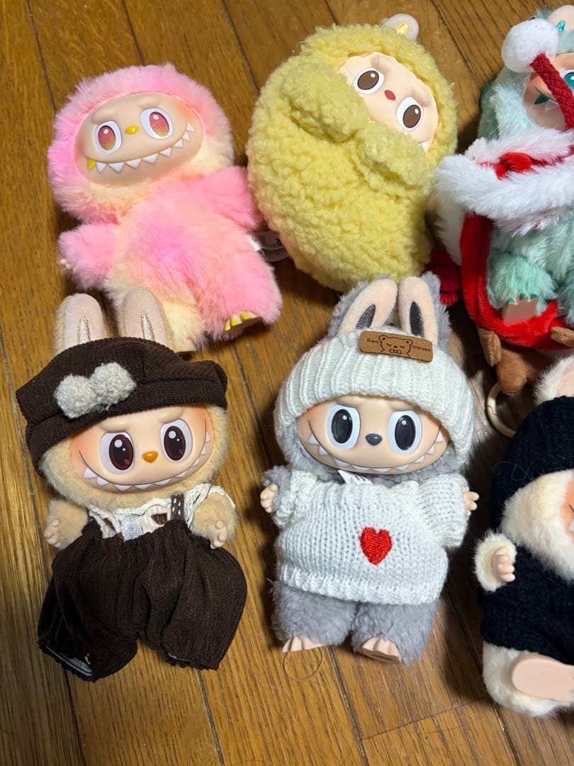 ポップマートラブブ ぬいぐるみ・マスコット 8体セット別売相談可