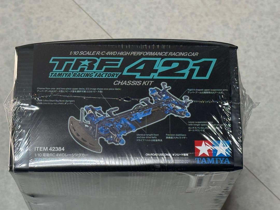 新品・未開封　タミヤTRF421キット