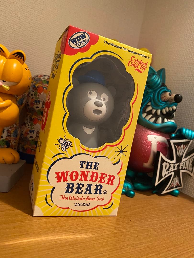 THE WONDER BEAR フィギュア WDW TOYS ソフビ 箱付き