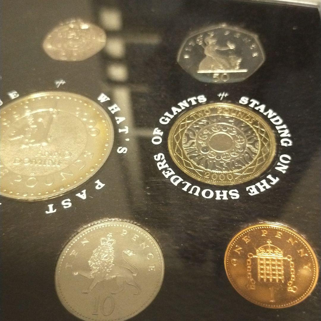 ミレニアム2000年　イギリスボンド硬貨