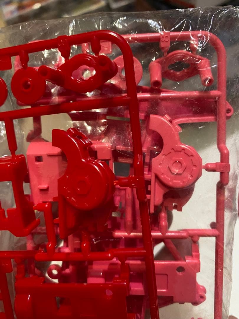 【レア】ミニ四駆 スーパーFMシャーシ ピンク PINK