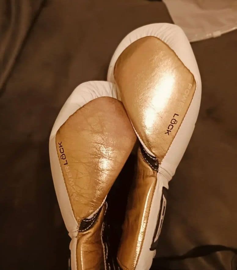 正規品　EVERLAST POWERLOCK ボクシンググローブ 14オンス美品