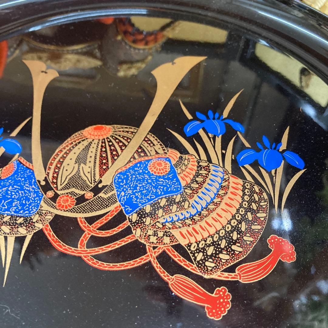 飾兜　純金鍍金銀形　雄山作　五月人形