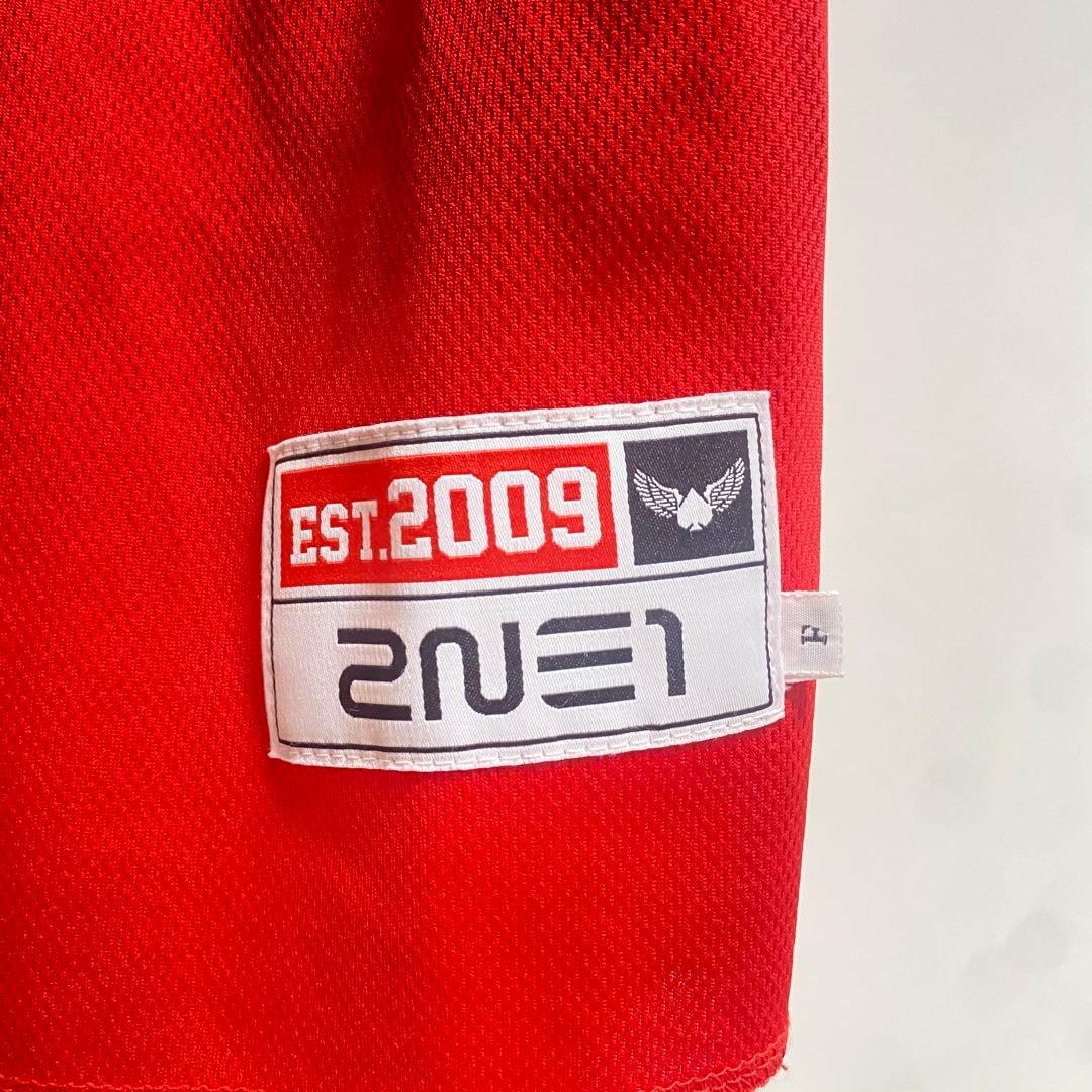 公式　2NE1 BLACKJACK NOLZA ベースボールシャツ　レア