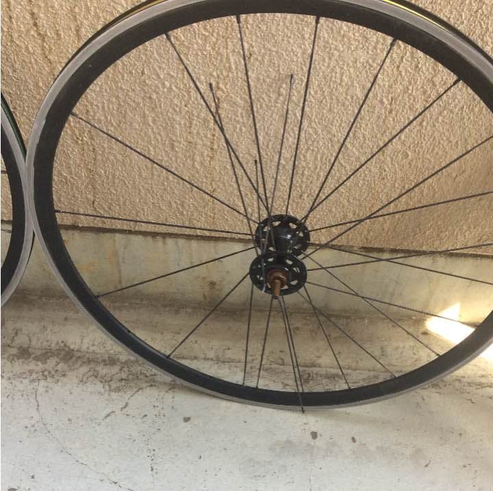 ピスト ジャンク ホイール フロント マビック エリプス