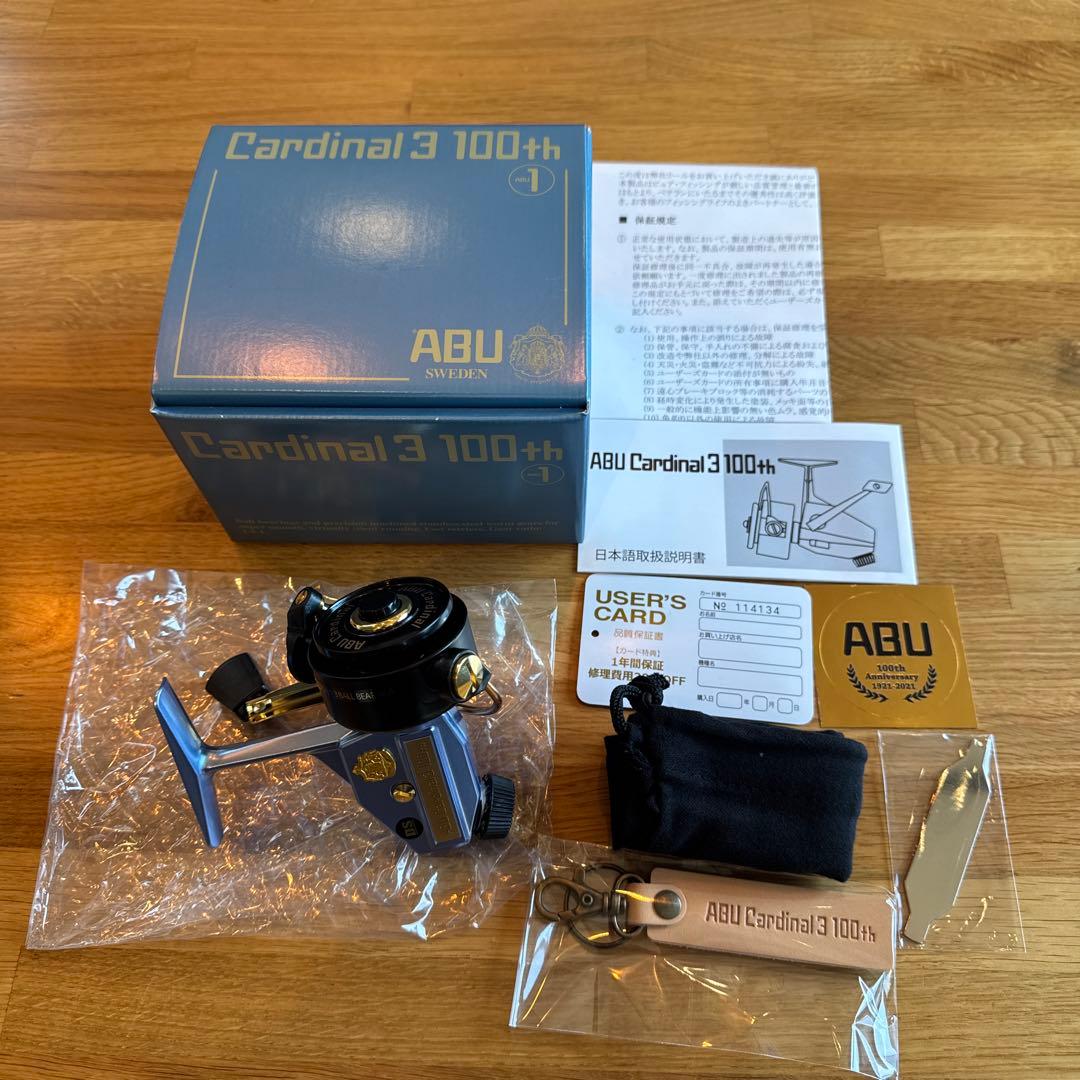 Abu カーディナル3 100周年　新品未使用 100th Cardinal