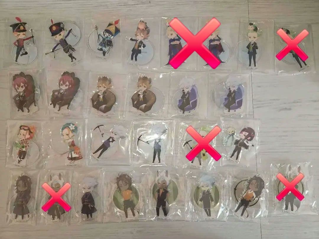 【即購入不可】ツイステ ミニアクスタセット